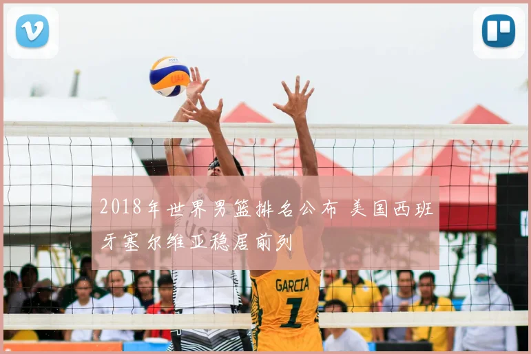 2018年世界男篮排名公布 美国西班牙塞尔维亚稳居前列